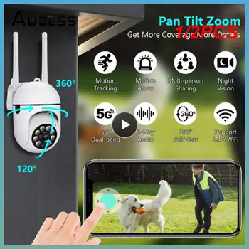 1 / 2PCS megfigyelő kamera 2MP videó WiFi vezeték nélküli biztonsági kamerák 1080P védelem mozgáskövetés CCTV kültéri kamera