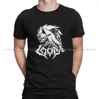 HelluvaBoss Octavia Comedy Polyester Póló férfiaknak Vivziepop Heavy Metal Loona Classic puha nyári póló Kiváló minőségű