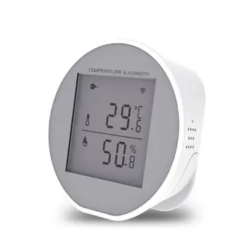 biztonságos LCD kijelző Pontos mérés Családi biztonság Divatos riasztás Intelligens otthoni biztonság Intelligens otthon kényelmes hőmérő