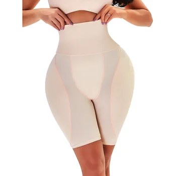 Butt Pad fehérnemű Női magas derékú haskontroll Body Shaper Butt Lifter Bugyi Shapewear Csípőerősítő