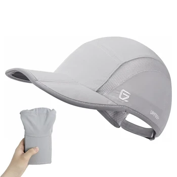 GADIEMKENSD Gyorsan száradó ultravékony, légáteresztő baseball sapka Férfi Nők Snapback Összecsukható Sport Kültéri túrázás Hegymászó kalap