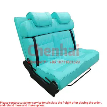 RV Seat Folded 2 Joint Luxury Seat Bed for MPV Motorhomes Transit összecsukható lakóautó ülőágy