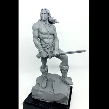 Unassambled 1/16 120mm ősi fantázia WARRIOR STAND katona Gyanta figura miniatűr modell készletek festetlen