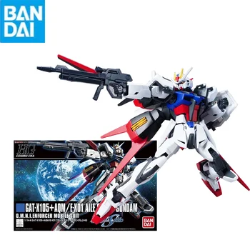 Bandai Gunpla Hguc Hgce 171 1/144 Gat-X105 Aile Strike Gundam akciófigura összeszerelés Gyűjthető modellek asztali díszek ajándék