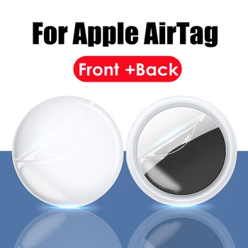  puha hidrogél film Apple Airtag keresőkövető számára TPU védőfólia Airtagekhez Képernyővédő matrica nem edzett üveg