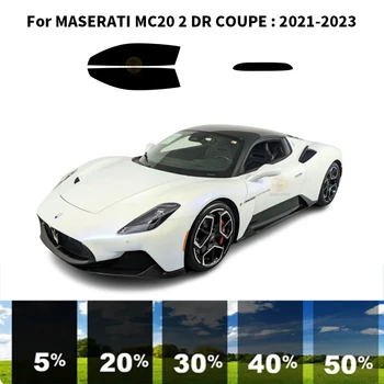 Előre vágott nanokerámia autó UV ablakfesték készlet autóipari ablakfólia MASERATI MC20 2 DR COUPE 2021-2023