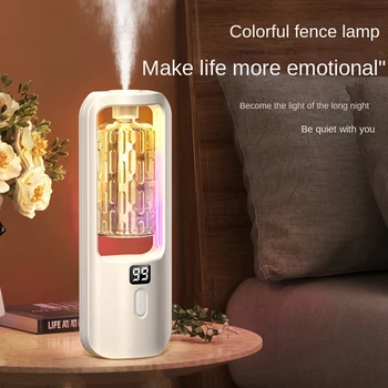 diffúzor illat illóolaj aromaterápiás gép időzítő légfrissítő színes fény nappali hálószoba WC tartós