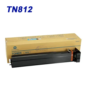 Eredeti TN812 fekete toner A8H5050 Konica Minolta Asia 812-es verzió esetén Festékkazetta Másoló tartozékok BH658 758
