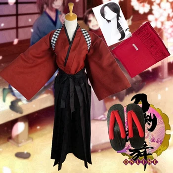 Touken Ranbu Online Kashuu Kiyomitsu cosplay jelmezek Hallowmas jelmezek yamatonokami yasusada kimonó egyenruhák show jelmezek