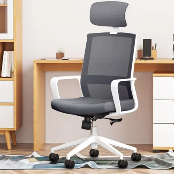 Modern forgatható emelő irodai székek minimalista háztartási számítógép Ergonomikus irodai székek Konferencia Stoelen bútorok WZ50OC