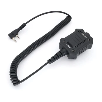 Walkie Talkie U94X PTT headset adapter KENWOOD HYT TYT BAOFENG UV 82 UV5R UV6R BF888S