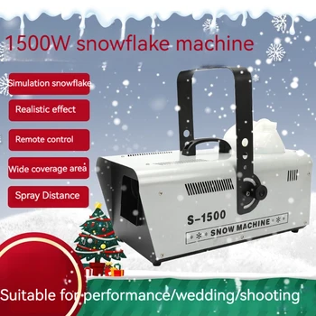 1500W hógép vezeték nélküli hószappanhab hatás hópehely generátor gép hó esküvői karácsonyi partihoz
