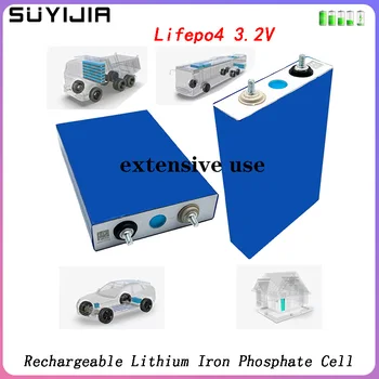 Lifepo4 High Power 3.2V 105AH újratölthető cella lítium-vas-foszfát cellás jachtok golfkocsik targoncák napelemek kültéri audio