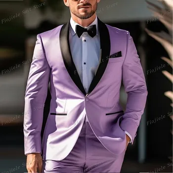 Új parti báli hivatalos alkalom férfi üzleti öltöny vőlegény vőlegény esküvői alkalmi szmokingok 2 részes szett kabát nadrág