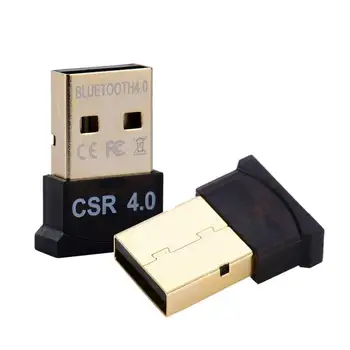 Mini vezeték nélküli USB bluetooth-kompatibilis hardverkulcs adapter 4.0 Music Audio vevő adó Aptx PC-hangszóró egérhez