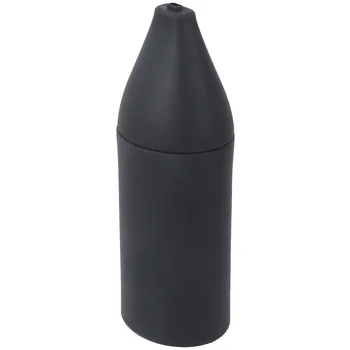  Újratölthető üres palack Szilikon palack Squeeze adagoló Újratölthető palack Mosogatószer Kézi szappanporlasztó (fekete)