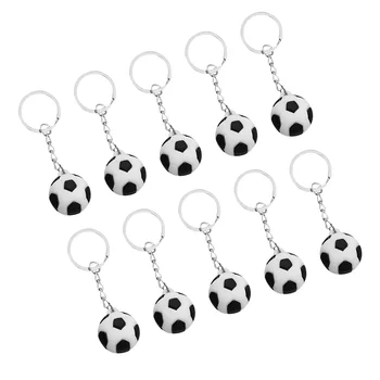 Mini futball kulcstartók Party ajándékok Kulcstartó medálok Születésnapi zsúr dekoráció Kulcsfüggő medálok kedveznek a gyerekjátékoknak