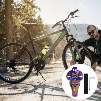 Vizes palack ketrecek Tartós kerékpáros palacktartó Multifunkcionális állítható kerékpáros palacktartó sétálóknak Robogók tartozékai