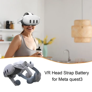 fejpánt állítható VR fejpánt Továbbfejlesztett támogatás Komfort VR headset cserealkatrész kompatibilis a Meta Quest 3 headsettel