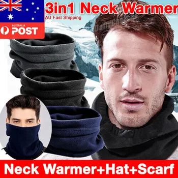 Uniszex gyapjú sálak téli tavaszi alkalmi termikus Snood nyak divat melegítő arcmaszk sapka sapkák Hot Sale fejfedő kiegészítők