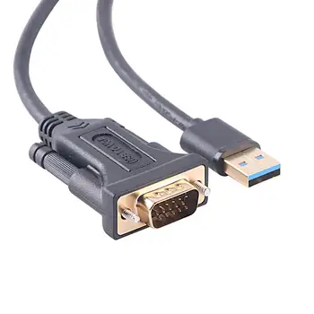 FTDI USB 3.0 - VGA apa 1080P monitor kijelző Videoadapter/átalakító kábel kompatibilis Mac-OS Windows XP / Vista / 10/8/7