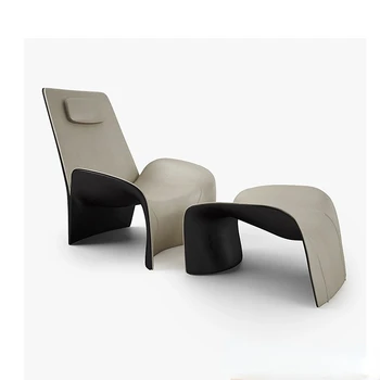 Minimalista FRP speciális alakú egytámlájú kanapé szék modell szoba nappali recepció tárgyalás szabadidős szék