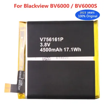 2023 Új BV 6000 4500mAh V756161P csere akkumulátor Blackview BV6000/BV6000S intelligens mobiltelefon akkumulátorokhoz Bateria Batteria