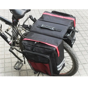 MTB kerékpár hordtáska hátsó fogasléc kerékpár csomagtartó táska poggyász Pannier hátsó ülés kétoldalas kerékpáros kerékpáros táska tartós utazás