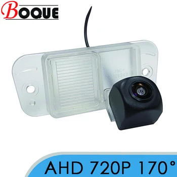 BOQUE 170 fokos 1280x720P HD AHD autó jármű visszapillantó kamera Micro számára SsangYong New Actyon Nomad 2006 ~ 2018