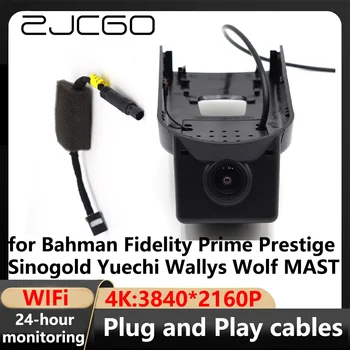ZJCGO 4K Wifi 3840 * 2160 DVR Dash Cam kamera videofelvevő Bahman Fidelity Prime Prestige Sinogold Yuechi Wallys Wolf MAST