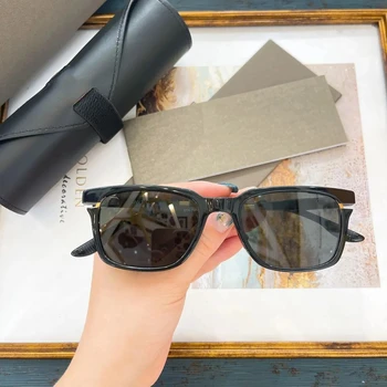 Legújabb márka női férfi napszemüveg klasszikus acetát keret divat alkalmi luxus prémium négyzet uniszex szemüvegekhez AVEC DTX-112