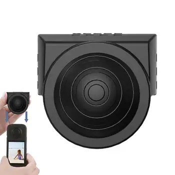  Kamera lencsevédő tok erős szilikon védelemmel Tökéletes illeszkedés és precíz lyukkialakítás az Insta360 X3-hoz