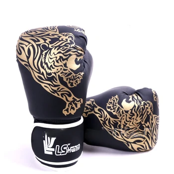 Sanda felnőtt bokszkesztyű Fighting Thai Boxing Taekwondo Sport Fitness Boksz kesztyű Tiger Style Boxing King edzés Boksz