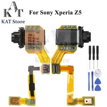 KAT Sony Xperia Z5 E6653 E6603 E6633 kihangosított fejhallgató audio csatlakozó Flex kábel okostelefon pótalkatrész csere