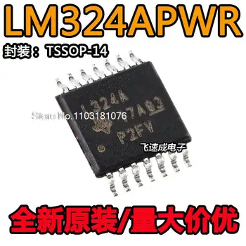 (20db/lot) LM324APWR L324A TSSOP-14 IC Új eredeti készlet Teljesítmény chip